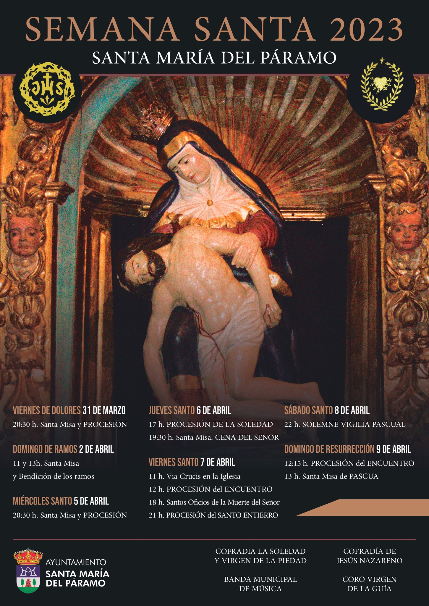 Semana Santa en Santa María del Páramo 2023 Santa María del Páramo
